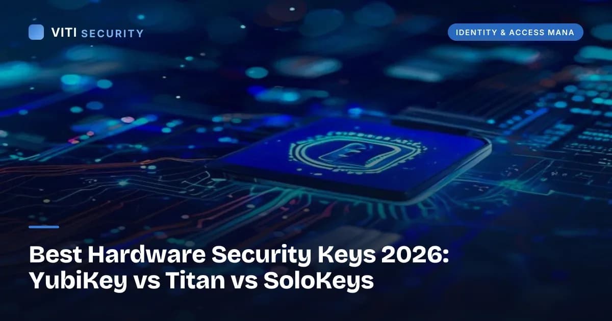 Best Hardware Security Keys 2026: YubiKey vs Titan vs SoloKeys - VITI Security