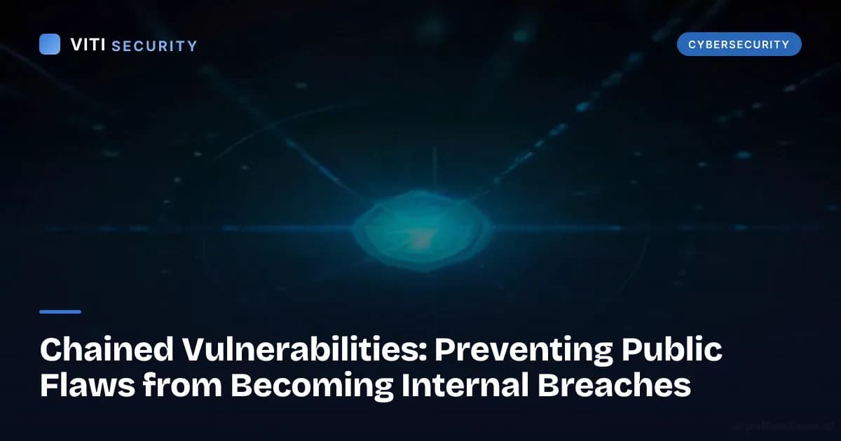 Chained Vulnerabilities: Preventing Public Flaws from Becoming Internal Breaches - VITI Security