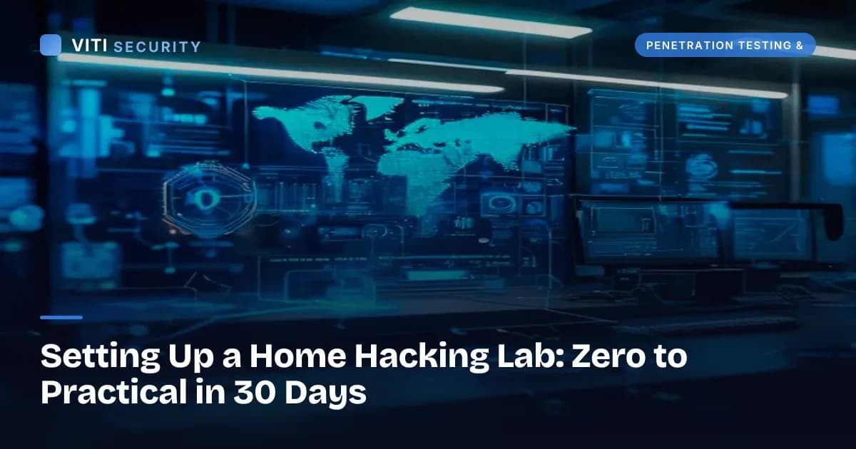 Setting Up a Home Hacking Lab: Zero to Practical in 30 Days - VITI Security