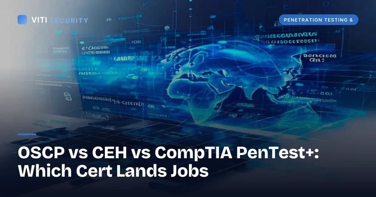 OSCP vs CEH vs CompTIA PenTest+: Which Cert Lands Jobs - VITI Security