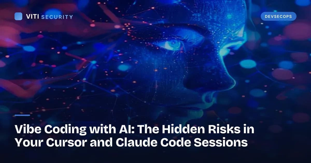 Vibe Coding with AI: The Hidden Risks in Your Cursor and Claude Code Sessions - VITI Security