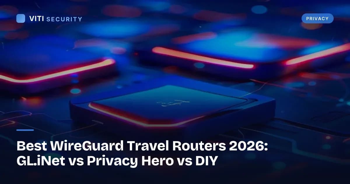 Best WireGuard Travel Routers 2026: GL.iNet vs Privacy Hero vs DIY - VITI Security