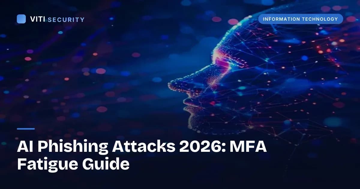 AI Phishing Attacks 2026: MFA Fatigue Guide - VITI Security