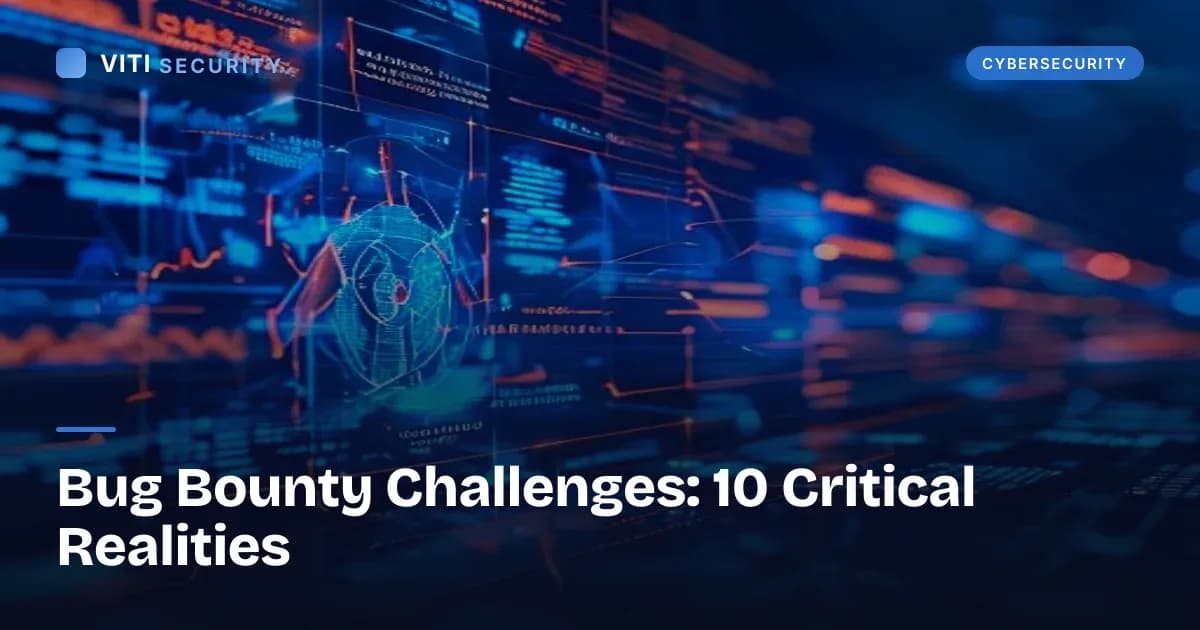 Bug Bounty Challenges: 10 Critical Realities - VITI Security