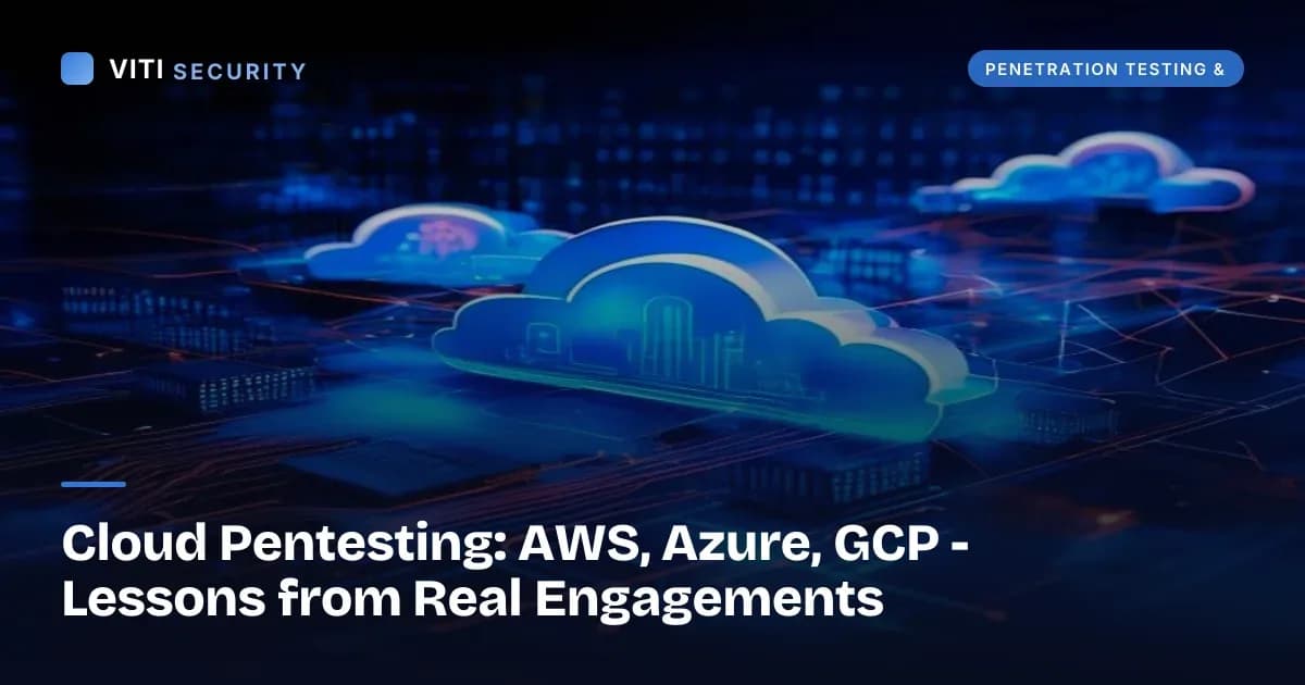 Cloud Pentesting: AWS, Azure, GCP - Lessons from Real Engagements - VITI Security