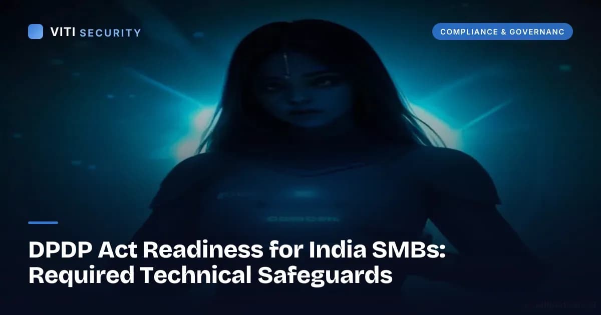 DPDP Act Readiness for India SMBs: Required Technical Safeguards - VITI Security