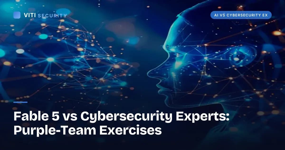 Fable 5 vs Cybersecurity Experts: Purple-Team Exercises - VITI Security