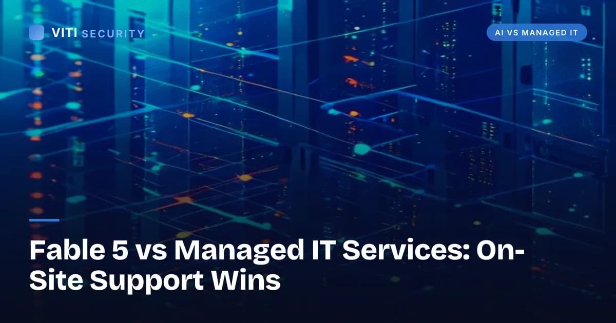 Fable 5 vs Managed IT Services: On-Site Support Wins - VITI Security