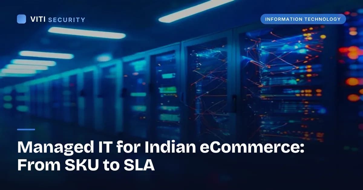 Managed IT for Indian eCommerce: From SKU to SLA - VITI Security