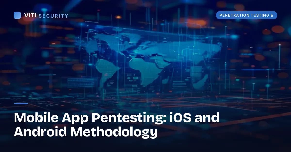Mobile App Pentesting: iOS and Android Methodology - VITI Security