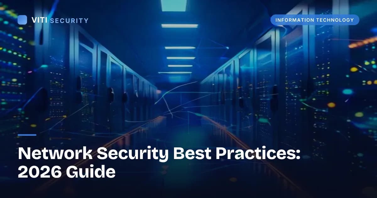 Network Security Best Practices: 2026 Guide - VITI Security