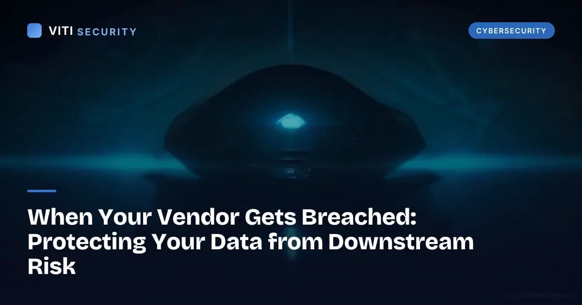 When Your Vendor Gets Breached: Protecting Your Data from Downstream Risk - VITI Security