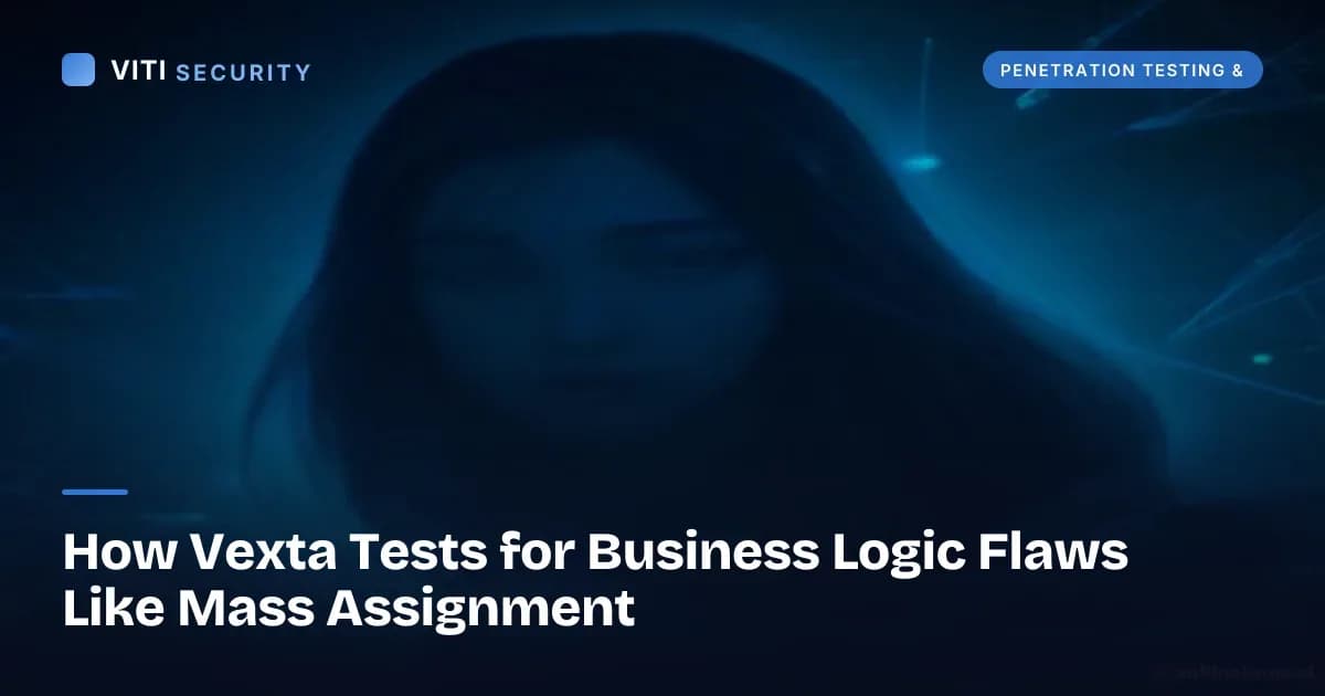 How Vexta Tests for Business Logic Flaws Like Mass Assignment - VITI Security