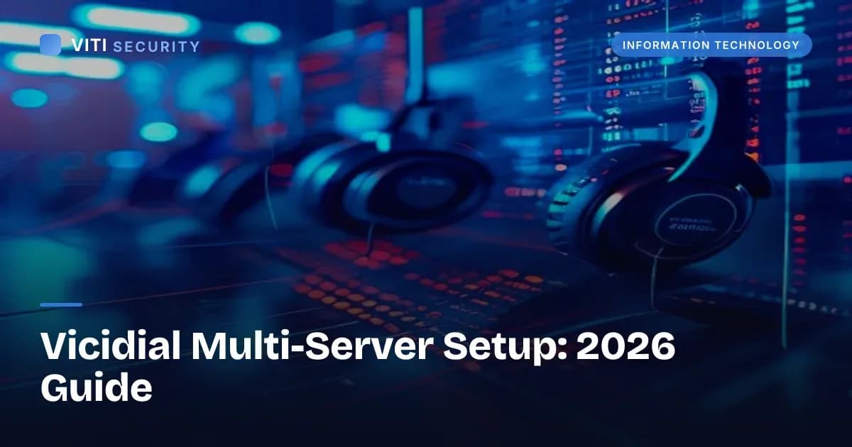 Vicidial Multi-Server Setup: 2026 Guide - VITI Security