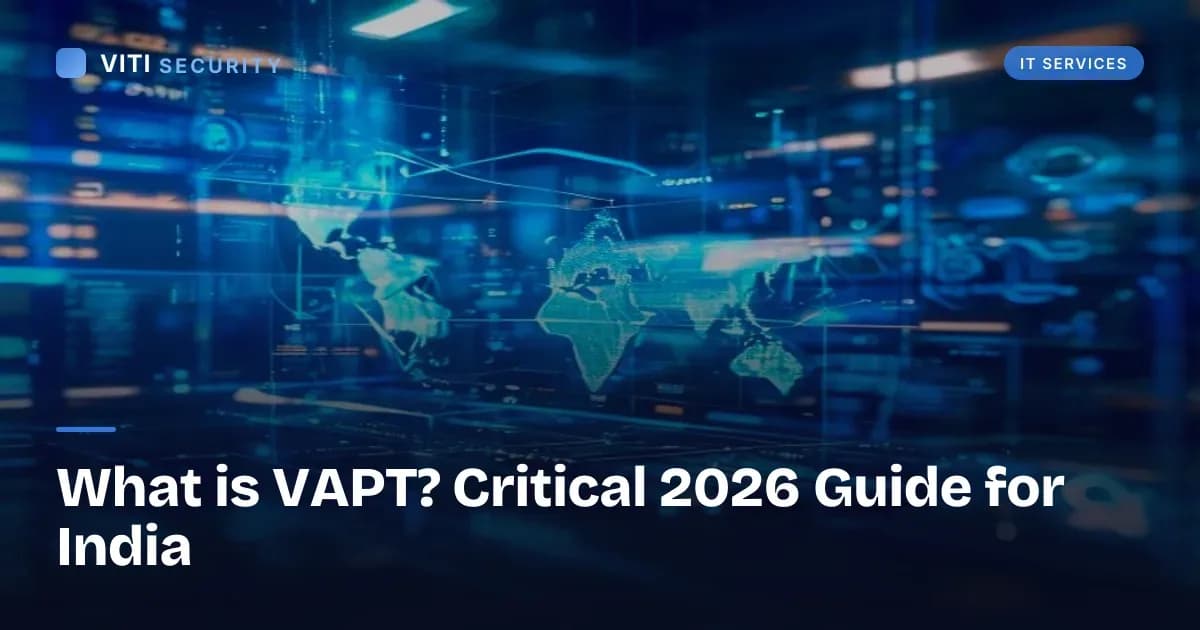 What is VAPT? Critical 2026 Guide for India - VITI Security